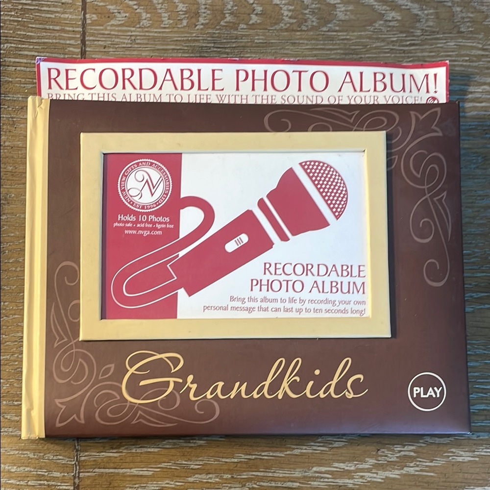 Recordable Photo Album From Grandkids